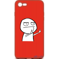 Чохол-накладка TOTO Cartoon Soft Silicone TPU Case Apple iPhone 7/8 FK2 Red
