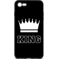 Чохол-накладка TOTO Cartoon Soft Silicone TPU Case Apple iPhone 7/8 King Black