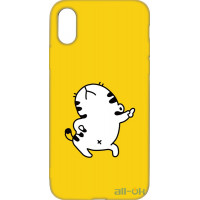 Чохол-накладка TOTO Cartoon Soft Silicone TPU Case Apple iPhone X/XS Cat Yellow