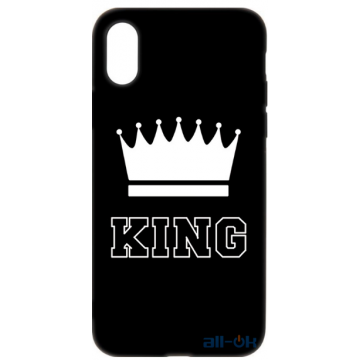 Чохол-накладка TOTO Cartoon Soft Silicone TPU Case Apple iPhone X/XS King Black
