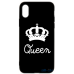 Чохол-накладка TOTO Cartoon Soft Silicone TPU Case Apple iPhone X/XS Queen Black — інтернет магазин All-Ok. фото 1