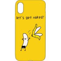Чохол-накладка TOTO Cartoon Soft Silicone TPU Case Apple iPhone XS Max Banana Yellow