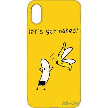 Чохол-накладка TOTO Cartoon Soft Silicone TPU Case Apple iPhone XS Max Banana Yellow