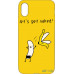 Чохол-накладка TOTO Cartoon Soft Silicone TPU Case Apple iPhone XS Max Banana Yellow — інтернет магазин All-Ok. фото 1