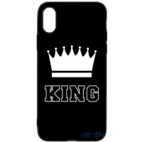 Чохол-накладка TOTO Cartoon Soft Silicone TPU Case Apple iPhone XS Max King Black