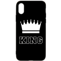 Чохол-накладка TOTO Cartoon Soft Silicone TPU Case Apple iPhone XS Max King Black
