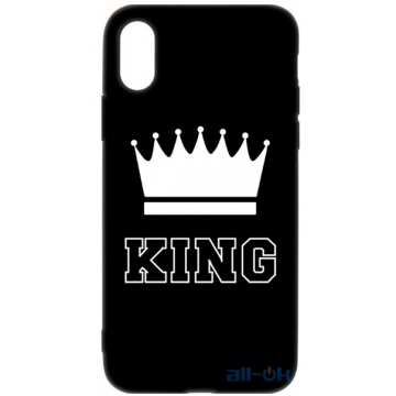 Чохол-накладка TOTO Cartoon Soft Silicone TPU Case Apple iPhone XS Max King Black