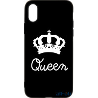 Чохол-накладка TOTO Cartoon Soft Silicone TPU Case Apple iPhone XS Max Queen Black