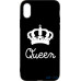 Чохол-накладка TOTO Cartoon Soft Silicone TPU Case Apple iPhone XS Max Queen Black — інтернет магазин All-Ok. фото 1