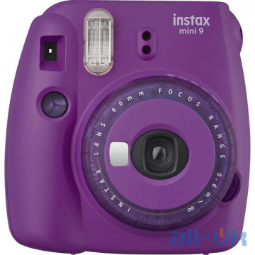 Фотокамера миттєвого друку Fujifilm Instax Mini 9 Clear Purple