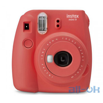 Фотокамера миттєвого друку Fujifilm Instax Mini 9 Poppy Red