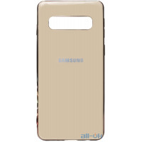 Чохол-накладка TOTO Electroplate TPU Case Samsung Galaxy S10 Gold