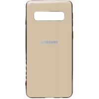Чохол-накладка TOTO Electroplate TPU Case Samsung Galaxy S10 Gold