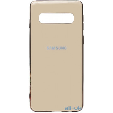 Чохол-накладка TOTO Electroplate TPU Case Samsung Galaxy S10 Gold