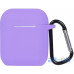 Кейс TOTO 2nd Generation Silicone Case AirPods Violet Purple — інтернет магазин All-Ok. фото 1