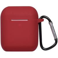 Кейс TOTO 2nd Generation Silicone Case AirPods Wine Red