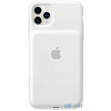 Чохол для смартфона Apple iPhone 11 Pro Max Smart Battery Case - White (MWVQ2)