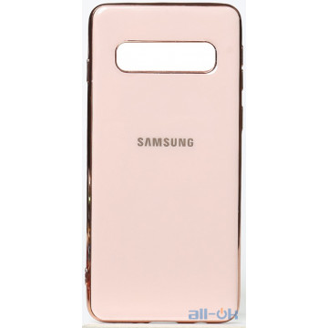 Чохол-накладка TOTO Electroplate TPU Case Samsung Galaxy S10 Plus Rose Gold