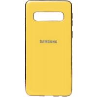 Чохол-накладка TOTO Electroplate TPU Case Samsung Galaxy S10 Plus Yellow