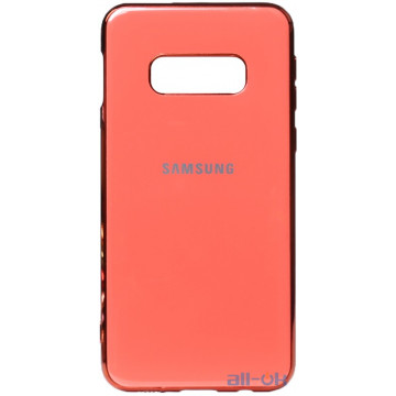 Чохол-накладка TOTO Electroplate TPU Case Samsung Galaxy S10e Pink