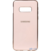 Чохол-накладка TOTO Electroplate TPU Case Samsung Galaxy S10e Rose Gold
