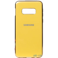Чохол-накладка TOTO Electroplate TPU Case Samsung Galaxy S10e Yellow