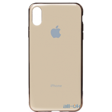 Чохол-накладка TOTO Electroplate TPU Case Apple iPhone X/XS Gold