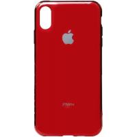 Чохол-накладка TOTO Electroplate TPU Case Apple iPhone X/XS Red