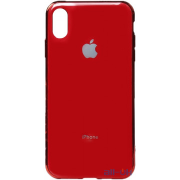 Чохол-накладка TOTO Electroplate TPU Case Apple iPhone X/XS Red