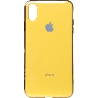 Чохол-накладка TOTO Electroplate TPU Case Apple iPhone X/XS Yellow