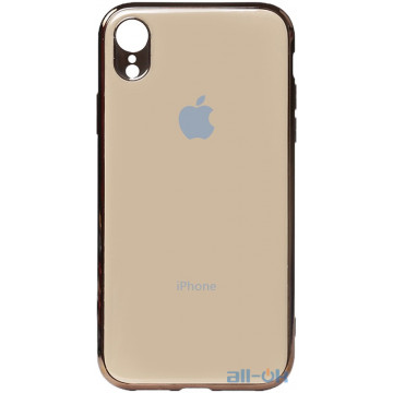 Чохол-накладка TOTO Electroplate TPU Case Apple iPhone XR Gold