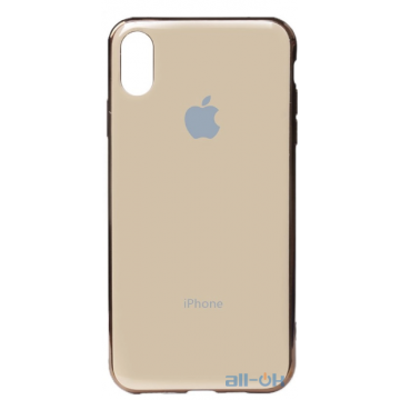 Чохол-накладка TOTO Electroplate TPU Case Apple iPhone XS Max Gold