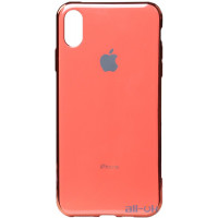 Чохол-накладка TOTO Electroplate TPU Case Apple iPhone XS Max Pink