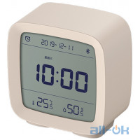 Часы-термогигрометр Xiaomi Qingping Bluetooth Smart Alarm Clock Gray