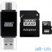 Карта пам'яті Goodram microSDHC class 10 UHS-1 SD adapter Card reader Type-C 32Gb — інтернет магазин All-Ok. фото 2