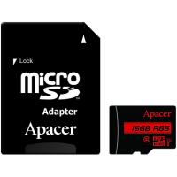 Карта пам'яті Apacer 16 GB microSDHC Class 10 UHS-I R85 + SD adapter AP16GMCSH10U5-R