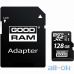 Карта пам'яті Goodram microSDHC class 10 UHS-1 SD adapter Card reader Type-C 128Gb — інтернет магазин All-Ok. фото 2