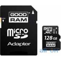 Карта пам'яті Goodram microSDHC/SDXC class 10 UHS-1 SD adapter 128Gb