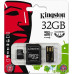 Карта пам'яті Kingston microSDHC/microSDXC Class 10 UHS-I SD adapter/USB reader 32Gb — інтернет магазин All-Ok. фото 2