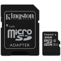 Карта пам'яті  Kingston microSDHC/SDXC UHS-I Class 10 Canvas Select SD адаптер 32Gb