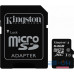 Карта пам'яті  Kingston 64 GB microSDXC Class 10 UHS-I Canvas Select + SD Adapter SDCS/64GB — інтернет магазин All-Ok. фото 1