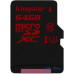 Карта пам'яті  Kingston 64 GB microSDXC class 10 UHS-I U3 + SD Adapter SDCA3/64GB — інтернет магазин All-Ok. фото 2