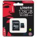 Карта пам'яті Kingston microSDHC/SDXC UHS-I U3 Class 10 Canvas Go SD-адаптер 128Gb — інтернет магазин All-Ok. фото 2