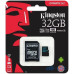 Карта пам'яті Kingston microSDHC/SDXC UHS-I U3 Class 10 Canvas Go SD-адаптер 32Gb — інтернет магазин All-Ok. фото 2