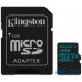 Карта пам'яті Kingston microSDHC/SDXC UHS-I U3 Class 10 Canvas Go SD-адаптер 32Gb — інтернет магазин All-Ok. фото 3