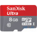 Карта пам'яті  SanDisk microSDHC class 10 UHS-I Ultra 8Gb — інтернет магазин All-Ok. фото 1