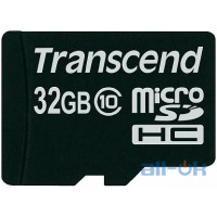 Карта пам'яті Transcend microSDXC/SDHC Class 10 32Gb