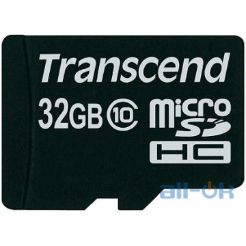 Карта пам'яті Transcend microSDXC/SDHC Class 10 32Gb