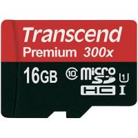 Карта пам'яті Transcend microSDXC/SDHC Class 10 UHS-I 400x SD adapter 16Gb