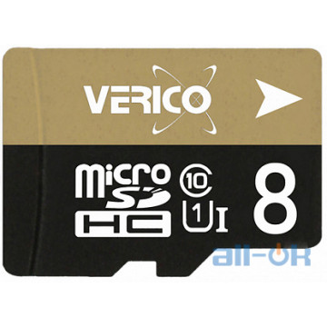 Карта пам'яті Verico microSDHC/SDXC Class 10 UHS-I 8 Gb